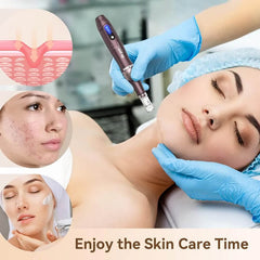 Dr.Pen A10 Professional Wireless Microneedling Pen with 20 Pcs Replacement Cartridges for Skin Care