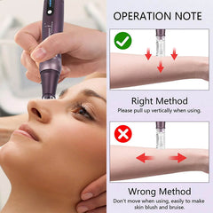 Dr.Pen A10 Professional Wireless Microneedling Pen with 20 Pcs Replacement Cartridges for Skin Care