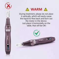 Dr.Pen A10 Professional Wireless Microneedling Pen with 20 Pcs Replacement Cartridges for Skin Care