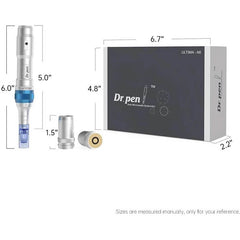 Dr.Pen A6 Professional Microneedling Pen with 12Pcs Cartridges Replacement Needles