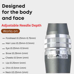 Dr Pen M8S Auto Microneedling Pen - Including 12 Pcs Replacement Cartridges