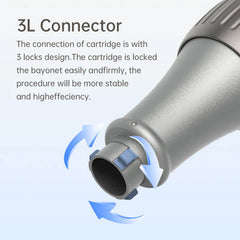 Dr Pen M8S Auto Microneedling Pen - Including 12 Pcs Replacement Cartridges